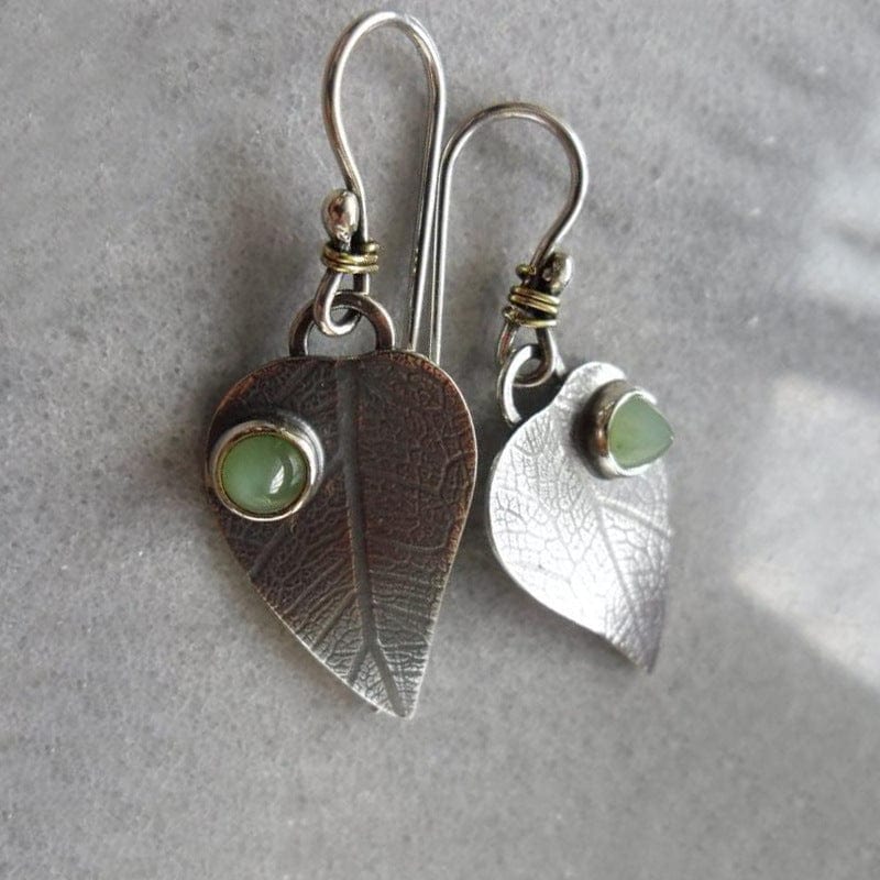 Alloy leaf-shaped Handmade Earrings