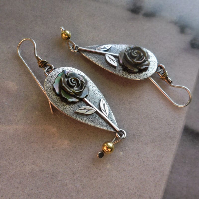 Rose Flower Earrings