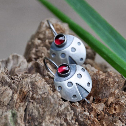 Cute ladybug Handmade  Earrings For Women