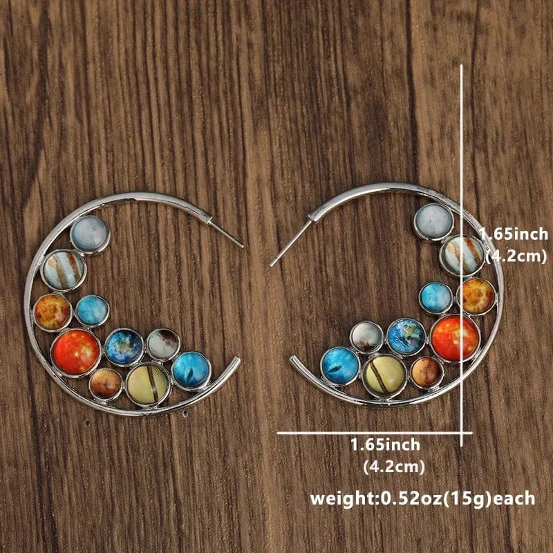 Anti-Allerg Big Circle Hoop Earrings