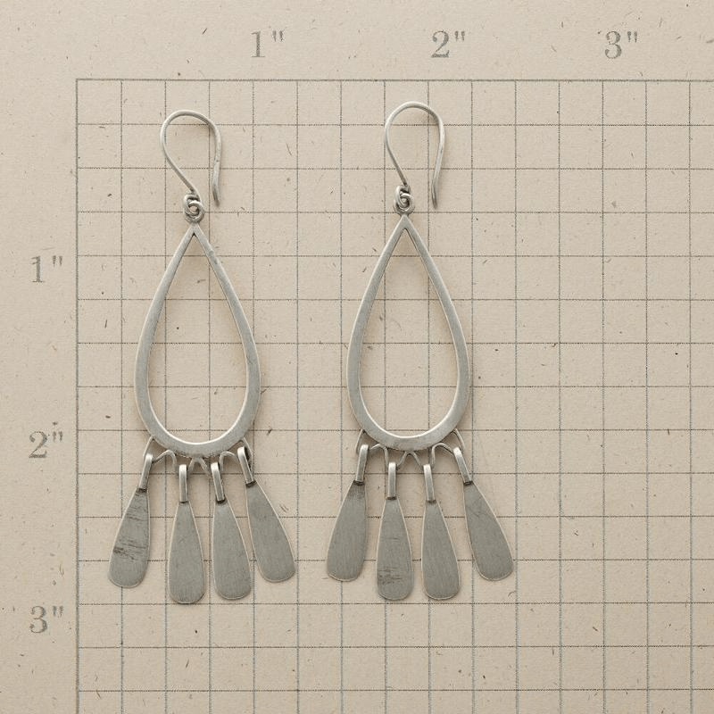 Simple Fashion Metal Hang Water Droplets Earrings