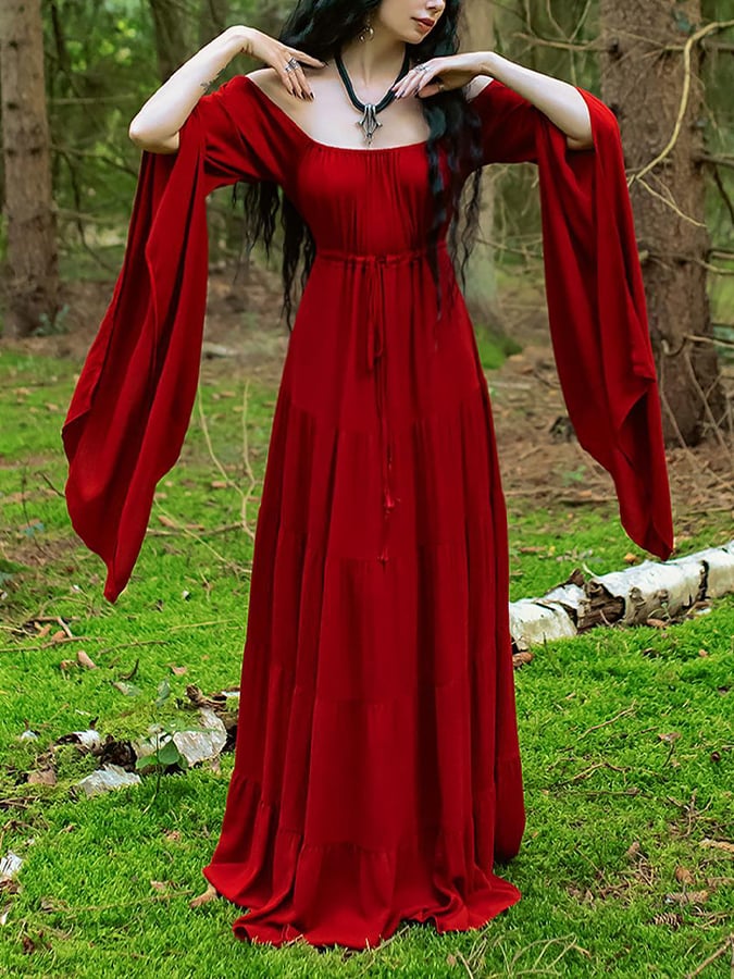 Women's Gothic Floor Length Dress