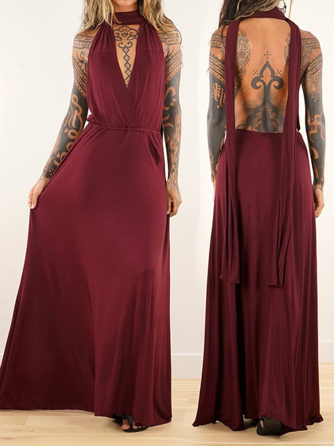 Women's Gothic Transformable Sexy Dress