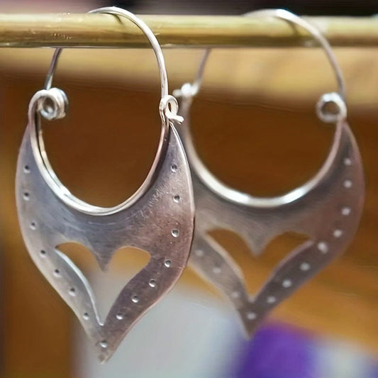 Heart Shape Cutout Earrings