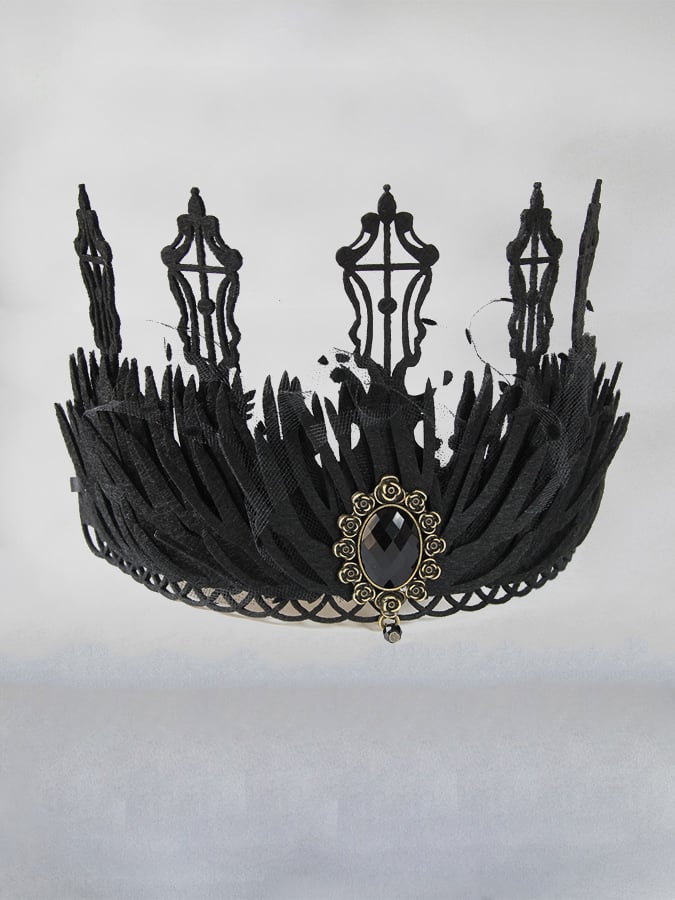 Halloween Baroque Retro Crown