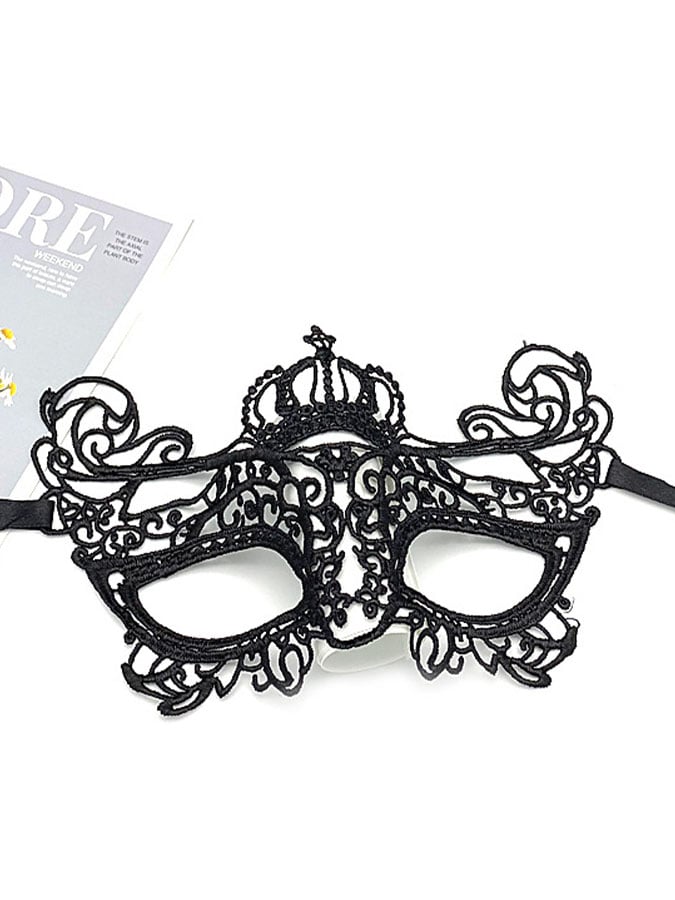 Halloween Dark Lace Mask