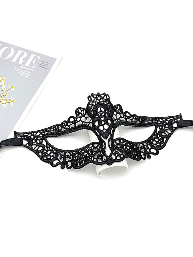 Halloween Dark Lace Mask