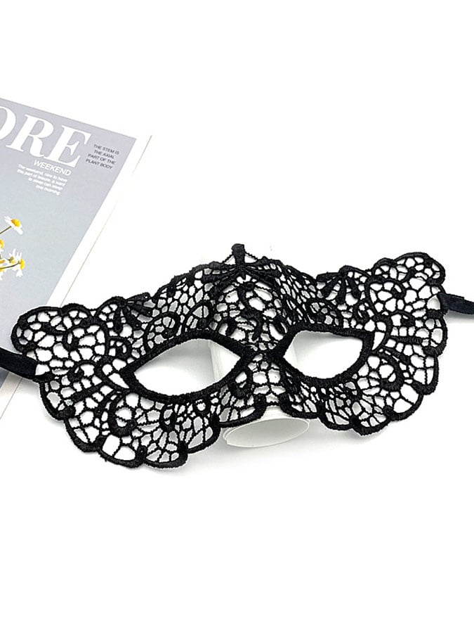 Halloween Dark Lace Mask