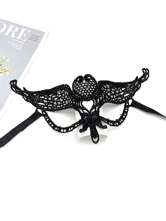 Halloween Dark Lace Mask