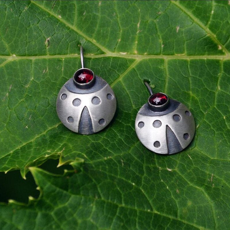 Cute ladybug Handmade  Earrings For Women