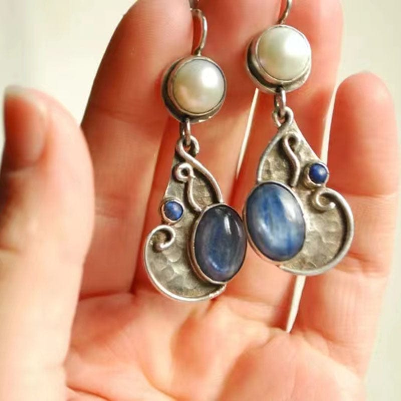 New Vintage Blue Earrings