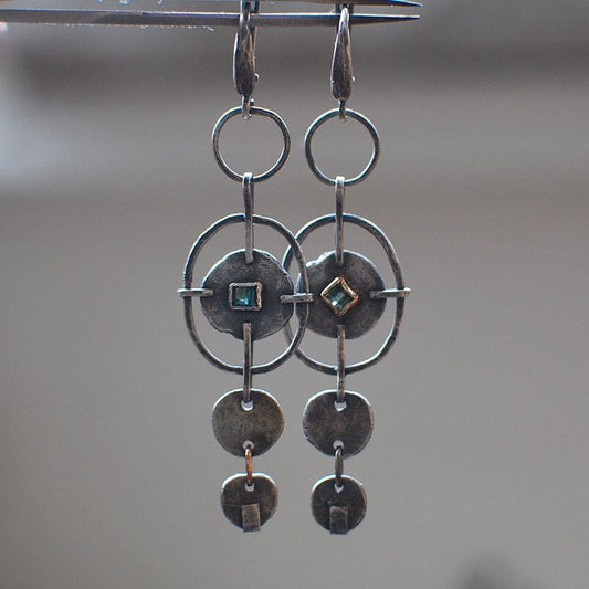 Geometric Circle Handmade  Earrings For Women