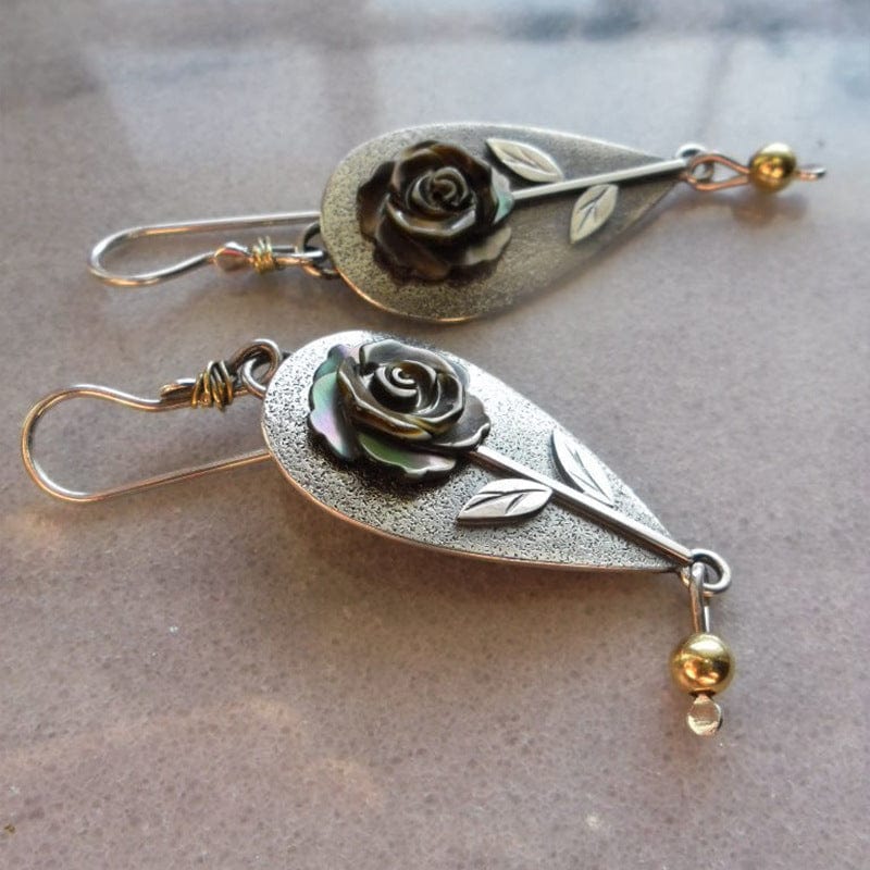 Rose Flower Earrings