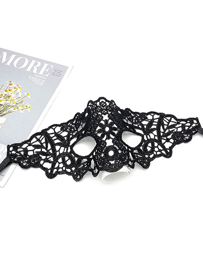 Halloween Dark Lace Mask