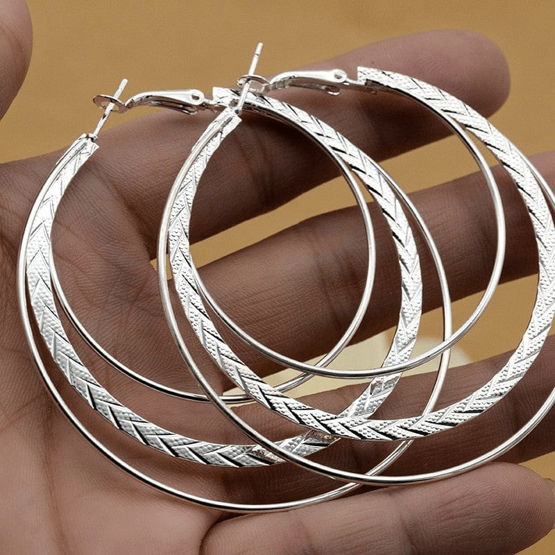 Exquisite Hoop Earrings