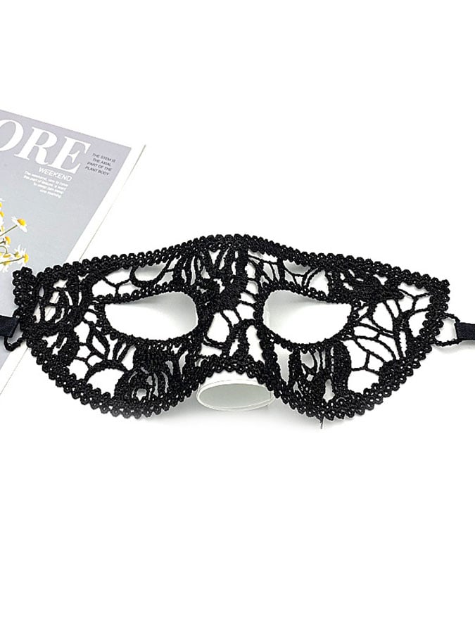 Halloween Dark Lace Mask